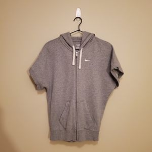 Short Sleeve Nike Zip-Up